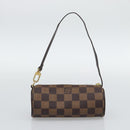LOUIS VUITTON Damier Ebene Papillon 30 Hand Bag N51303 LV Auth 194608V-22