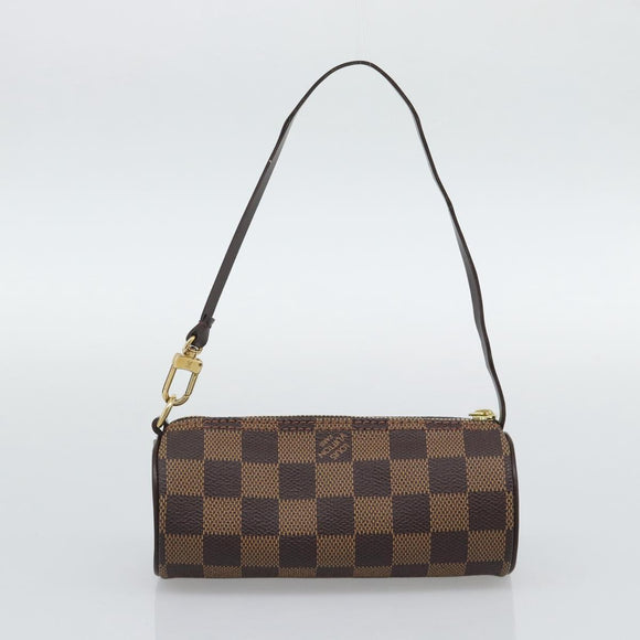 LOUIS VUITTON Damier Ebene Papillon 30 Hand Bag N51303 LV Auth 194608V