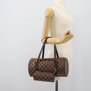 LOUIS VUITTON Damier Ebene Papillon 30 Hand Bag N51303 LV Auth 194608V-25
