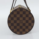 LOUIS VUITTON Damier Ebene Papillon 30 Hand Bag N51303 LV Auth 194608V-3