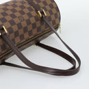 LOUIS VUITTON Damier Ebene Papillon 30 Hand Bag N51303 LV Auth 194608V-7