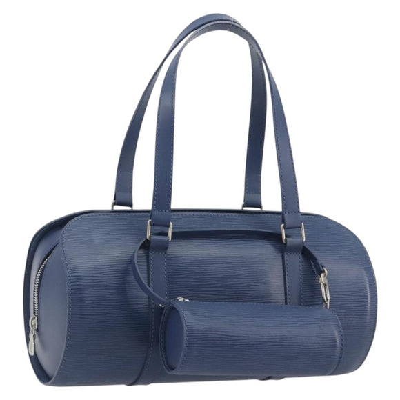 LOUIS VUITTON Epi Soufflot Hand Bag Safir LV Auth 194610SAV