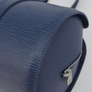 LOUIS VUITTON Epi Soufflot Hand Bag Safir LV Auth 194610SAV-16