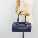 LOUIS VUITTON Epi Soufflot Hand Bag Safir LV Auth 194610SAV-26