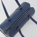LOUIS VUITTON Epi Soufflot Hand Bag Safir LV Auth 194610SAV-6