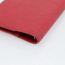 LOUIS VUITTON Epi Agenda PM Day Planner Cover Red R20057 LV Auth 194613-15