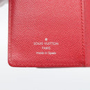 LOUIS VUITTON Epi Agenda PM Day Planner Cover Red R20057 LV Auth 194613-17