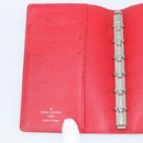 LOUIS VUITTON Epi Agenda PM Day Planner Cover Red R20057 LV Auth 194613-18
