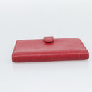 LOUIS VUITTON Epi Agenda PM Day Planner Cover Red R20057 LV Auth 194613-4