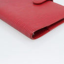 LOUIS VUITTON Epi Agenda PM Day Planner Cover Red R20057 LV Auth 194613-14