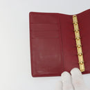 LOUIS VUITTON Vernis Agenda PM Day Planner Cover Pomme Damour R21016 Auth 194614-20