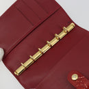 LOUIS VUITTON Vernis Agenda PM Day Planner Cover Pomme Damour R21016 Auth 194614-10
