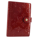 LOUIS VUITTON Vernis Agenda PM Day Planner Cover Pomme Damour R21016 Auth 194614-1