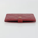LOUIS VUITTON Vernis Agenda PM Day Planner Cover Pomme Damour R21016 Auth 194614-3