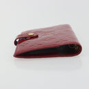 LOUIS VUITTON Vernis Agenda PM Day Planner Cover Pomme Damour R21016 Auth 194614-5