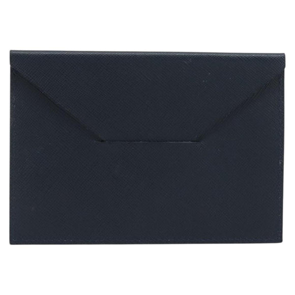 LOUIS VUITTON Taiga Mirror Case Hand Mirror Navy LV Auth 194615