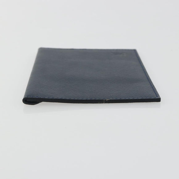 LOUIS VUITTON Taiga Mirror Case Hand Mirror Navy LV Auth 194615