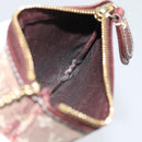 LOUIS VUITTON Monogram Idylle Pochette Cles Coin Purse Sepia M62996 Auth 194616-17