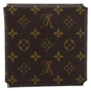 LOUIS VUITTON Monogram Jewelry Case Jewelry Box LV Auth 194617-2