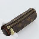 LOUIS VUITTON Monogram Etui 3 Ball de Golf Pouch M58249 LV Auth 194619-5
