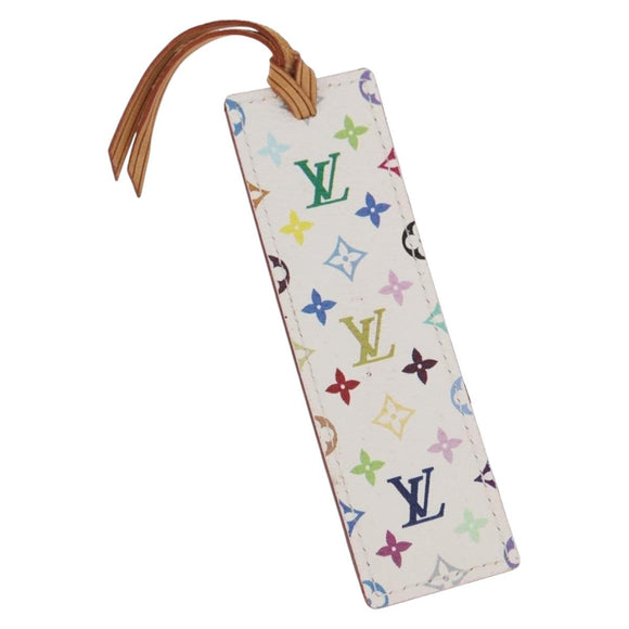 LOUIS VUITTON Monogram Multicolor Mark Page Kadu Bookmark M99196 Auth 194623V
