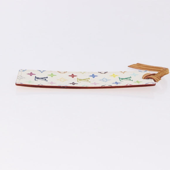LOUIS VUITTON Monogram Multicolor Mark Page Kadu Bookmark M99196 Auth 194623V