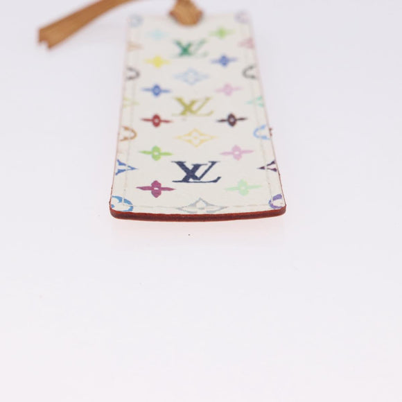 LOUIS VUITTON Monogram Multicolor Mark Page Kadu Bookmark M99196 Auth 194623V