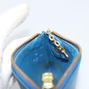LOUIS VUITTON Epi Pochette Cles Coin Purse Blue M6380G LV Auth 194625-18