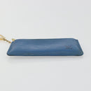 LOUIS VUITTON Epi Pochette Cles Coin Purse Blue M6380G LV Auth 194625-6