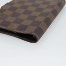 LOUIS VUITTON Damier Ebene Agenda PM Day Planner Cover R20700 LV Auth 194627-15