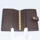 LOUIS VUITTON Damier Ebene Agenda PM Day Planner Cover R20700 LV Auth 194627-8