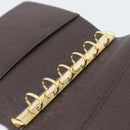 LOUIS VUITTON Damier Ebene Agenda PM Day Planner Cover R20700 LV Auth 194627-9