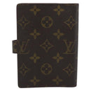 LOUIS VUITTON Monogram Agenda PM Day Planner Cover R20005 LV Auth 194628-2