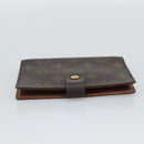 LOUIS VUITTON Monogram Agenda PM Day Planner Cover R20005 LV Auth 194628-3