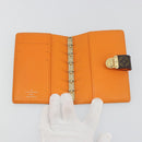 LOUIS VUITTON Monogram Agenda Koala PM Planner Cover Orange R21015 Auth 194629A-13