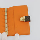 LOUIS VUITTON Monogram Agenda Koala PM Planner Cover Orange R21015 Auth 194629A-14