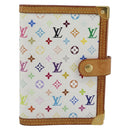 LOUIS VUITTON Monogram Multicolor Agenda PM Planner Cover R21074 Auth 194630-13