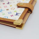 LOUIS VUITTON Monogram Multicolor Agenda PM Planner Cover R21074 Auth 194630-7
