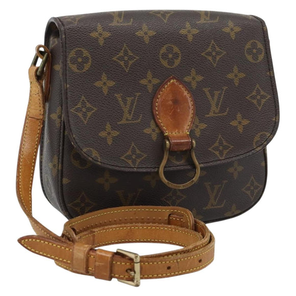 LOUIS VUITTON Monogram Saint Cloud MM Shoulder Bag M51243 LV Auth 194631