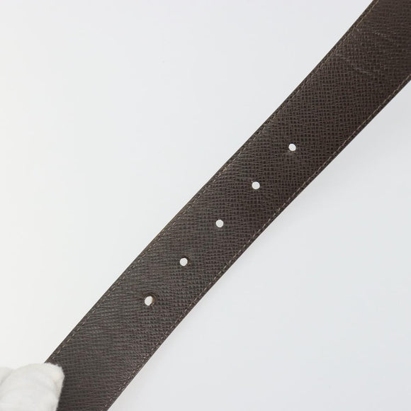LOUIS VUITTON Damier Ebene Ceinture Anne Van Tours Belt M9677 LV Auth 194632