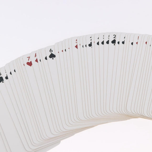 LOUIS VUITTON Multicolor Playing Cards Black White LV Auth 194633M