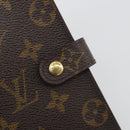 LOUIS VUITTON Monogram Agenda PM Day Planner Cover R20005 LV Auth 194635-17