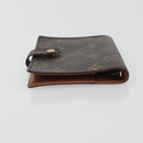 LOUIS VUITTON Monogram Agenda PM Day Planner Cover R20005 LV Auth 194635-5