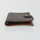 LOUIS VUITTON Monogram Agenda PM Day Planner Cover R20005 LV Auth 194635-6