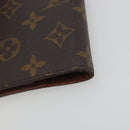LOUIS VUITTON Monogram Agenda PM Day Planner Cover R20005 LV Auth 194636-10