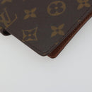 LOUIS VUITTON Monogram Agenda PM Day Planner Cover R20005 LV Auth 194636-11
