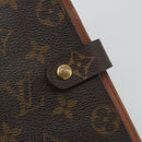 LOUIS VUITTON Monogram Agenda PM Day Planner Cover R20005 LV Auth 194636-12