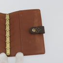 LOUIS VUITTON Monogram Agenda PM Day Planner Cover R20005 LV Auth 194636-14