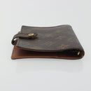LOUIS VUITTON Monogram Agenda PM Day Planner Cover R20005 LV Auth 194636-6