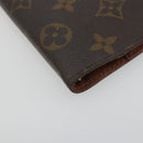 LOUIS VUITTON Monogram Agenda PM Day Planner Cover R20005 LV Auth 194636-9